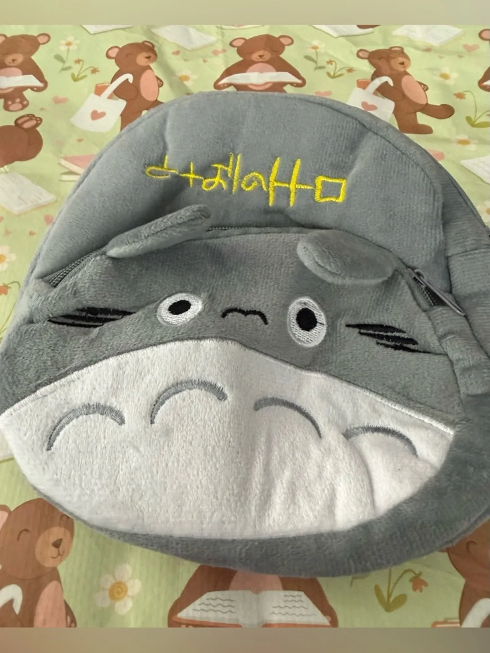 My Neighbor Totoro Grey Plush Mini Backpack